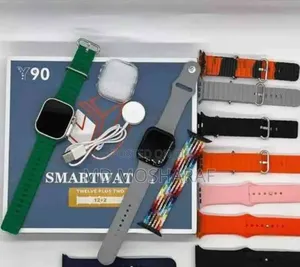 একইসাথে ২ টি ঘড়ি ও ১১ টি বেল্টসহ Y90 Ultra