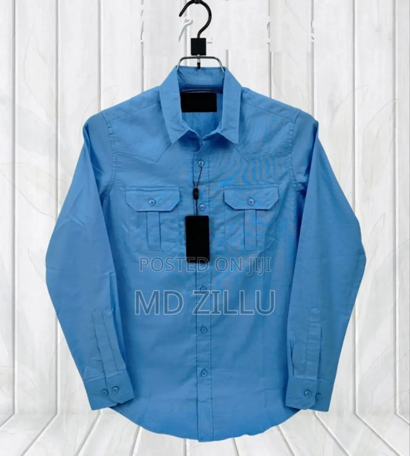 Premium Lap Seam Double Pocket Shirt