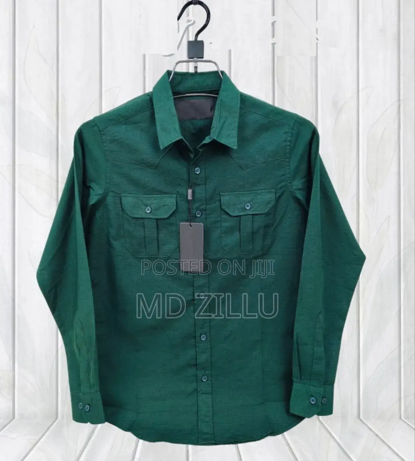 Premium Lap Seam Double Pocket Shirt