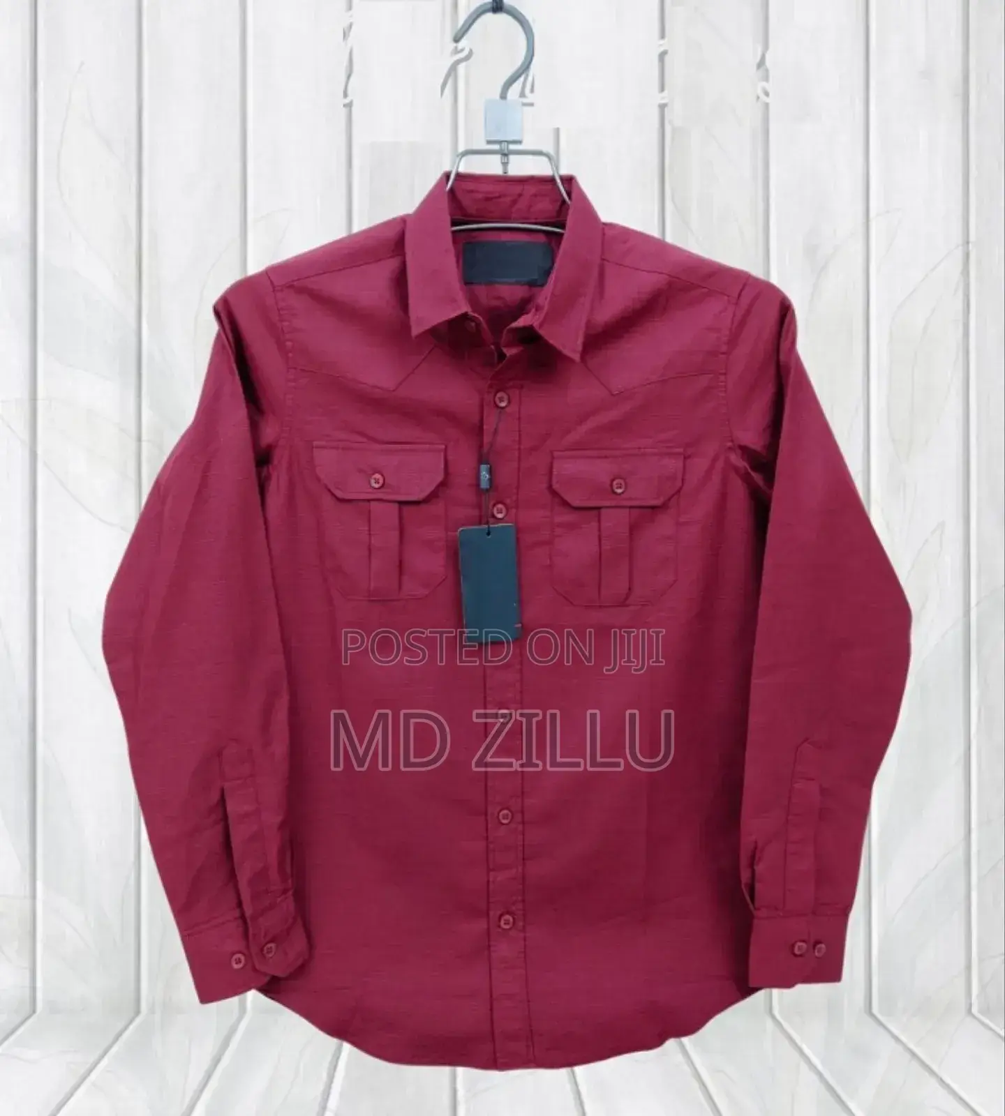 Premium Lap Seam Double Pocket Shirt