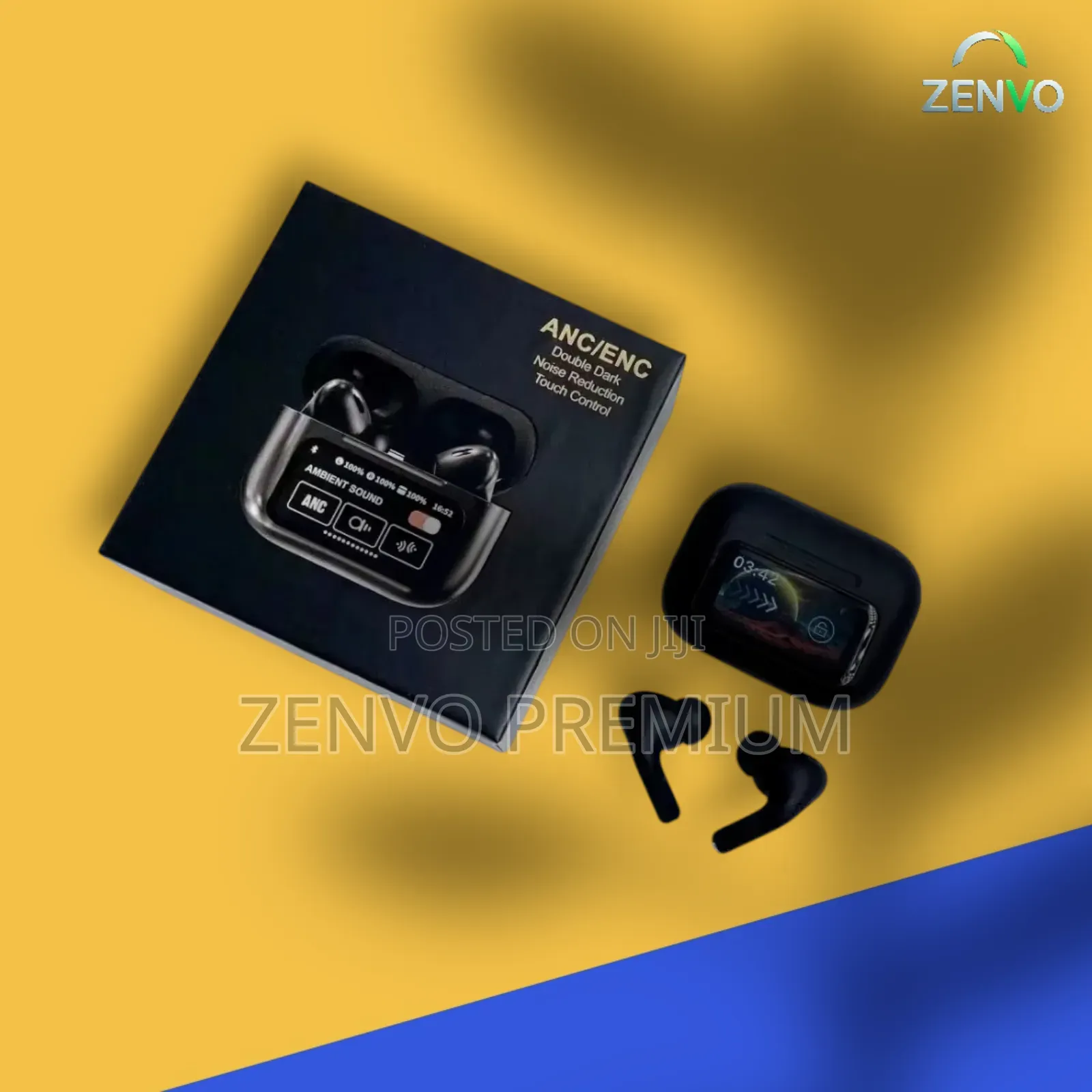 A9 Pro Anc Touch Screen Display Earbuds