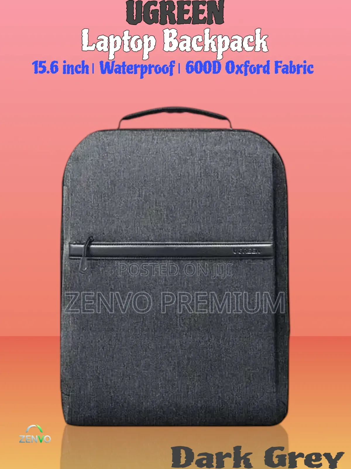 Ugreen Lp664 15.6-Inch Laptop Backpack B02 – Grey