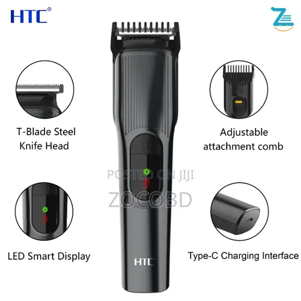 HTC AT-519 Lithium Battery Hair Trimmer