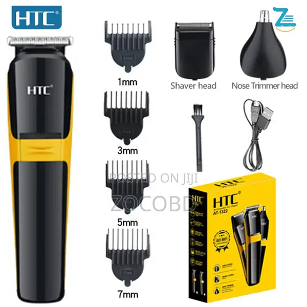 HTC AT-1322 Shaver, Nose, and Hair Clipper for Men