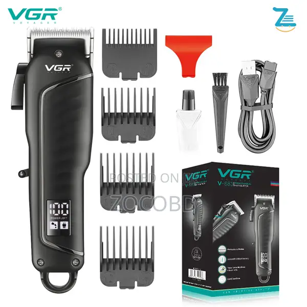 VGR V-683 Hair Clipper Professional Hair Cutting Machine