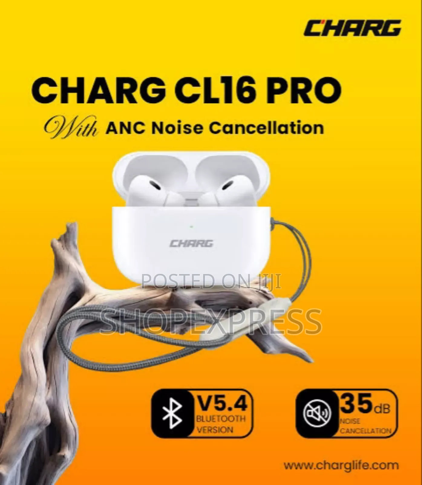 Charg Cl16 Pro Anc Tws Earbuds