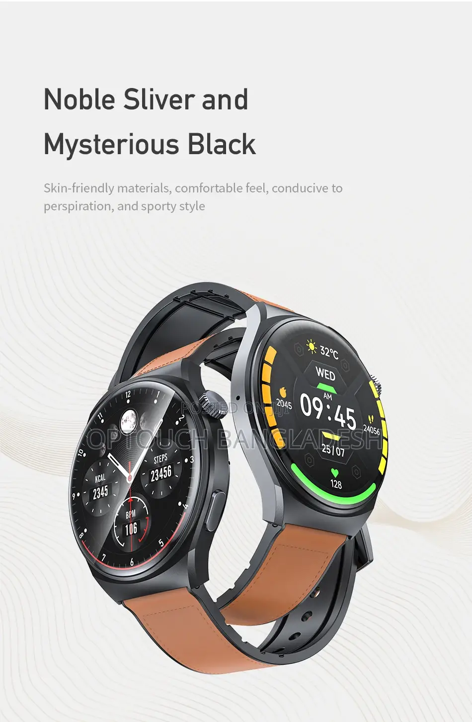 Awei H27 Smartwatch, 1.43 Amoled Display With Bt Call, Ip68
