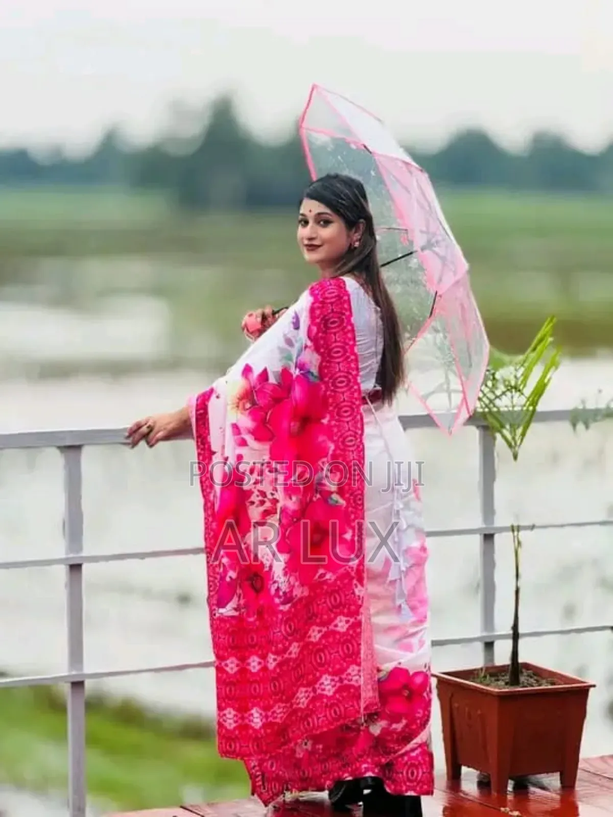 Chanderi Silk Digital Print Sharee