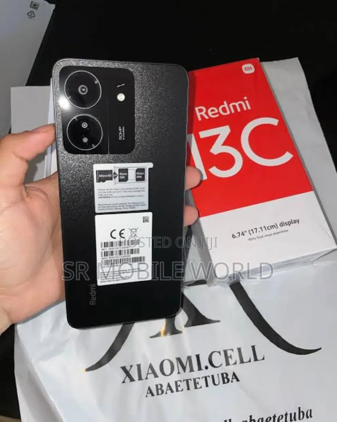 New Xiaomi Redmi 13C 256 GB Black