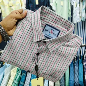 Premium Garments Cotton Half Sleeve Shirt