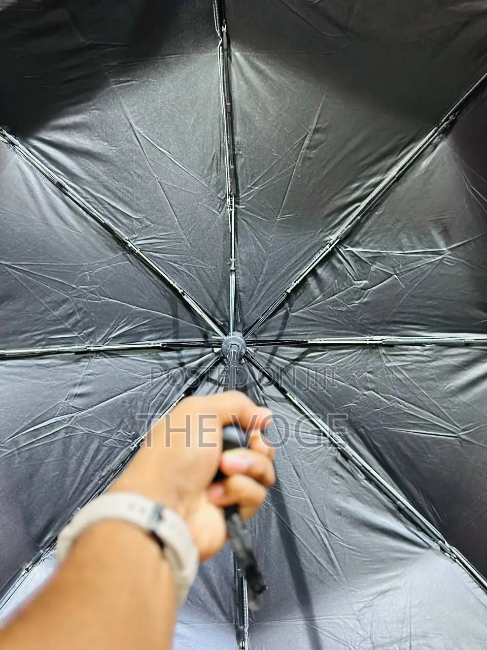 Premium 8-Ribs Automatic Folding Umbrella for Ladies