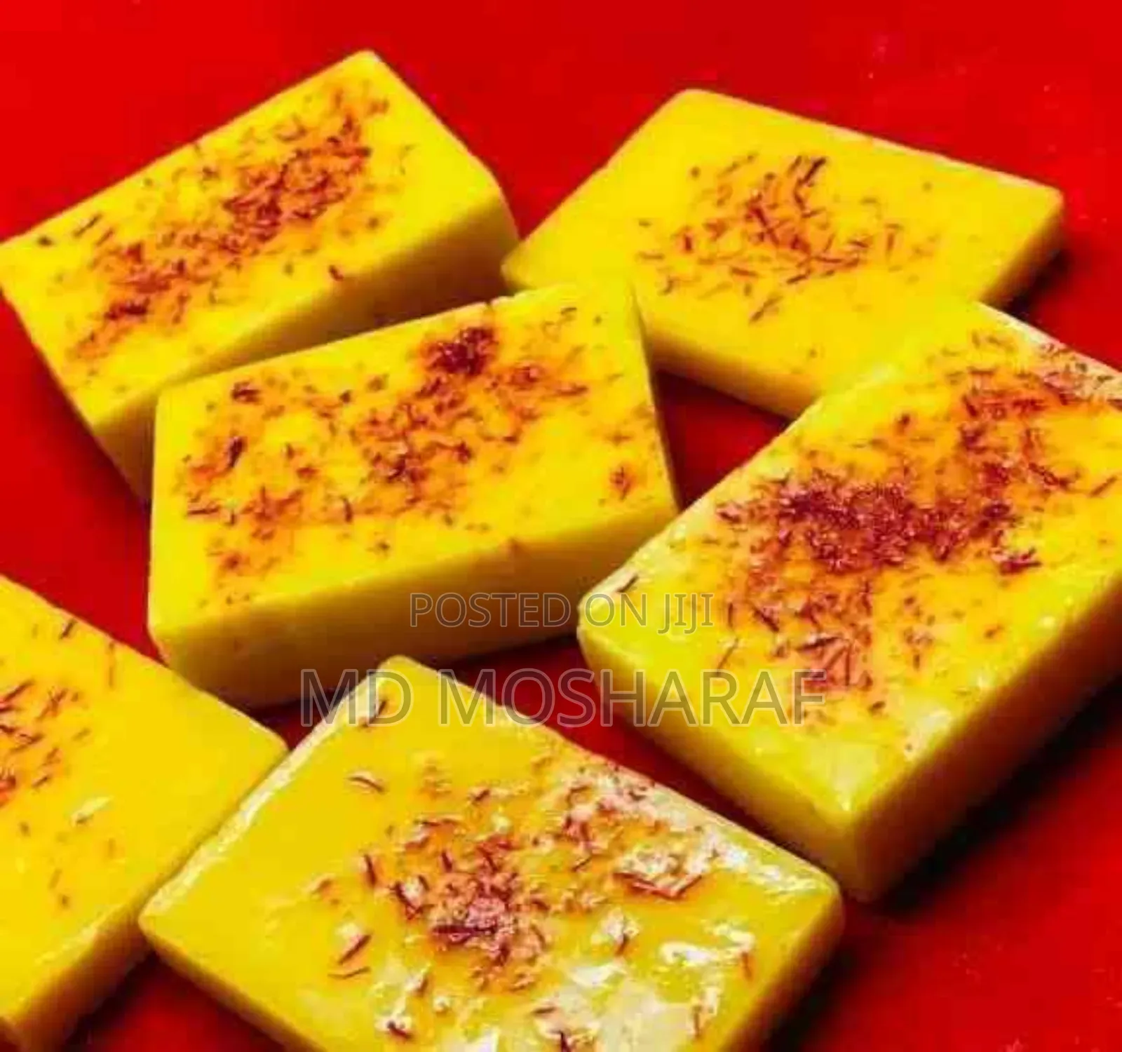 Saffron Goatmilk Soap- Hand Made