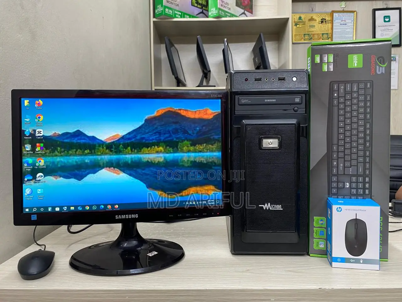 Desktop Computer 4GB Intel Core I5 HDD 500GB