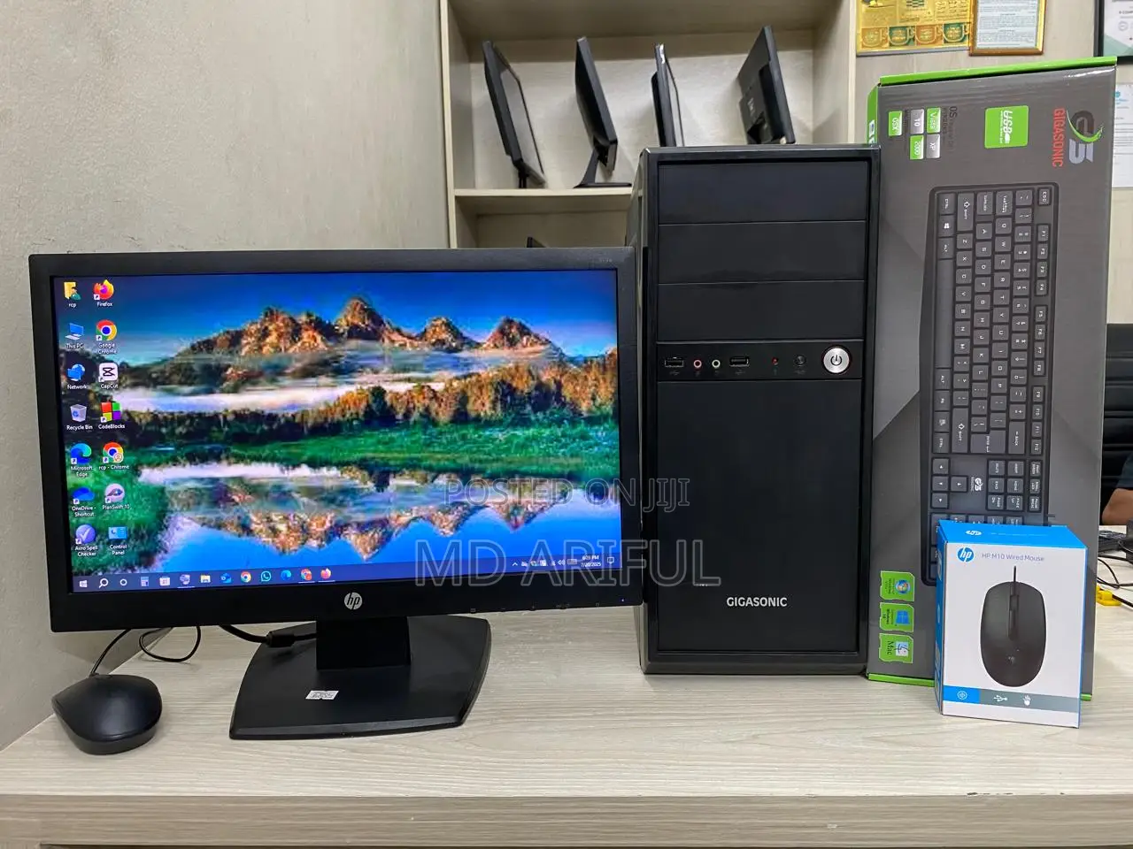 Desktop Computer 4GB Intel Core I3 SSD 128GB