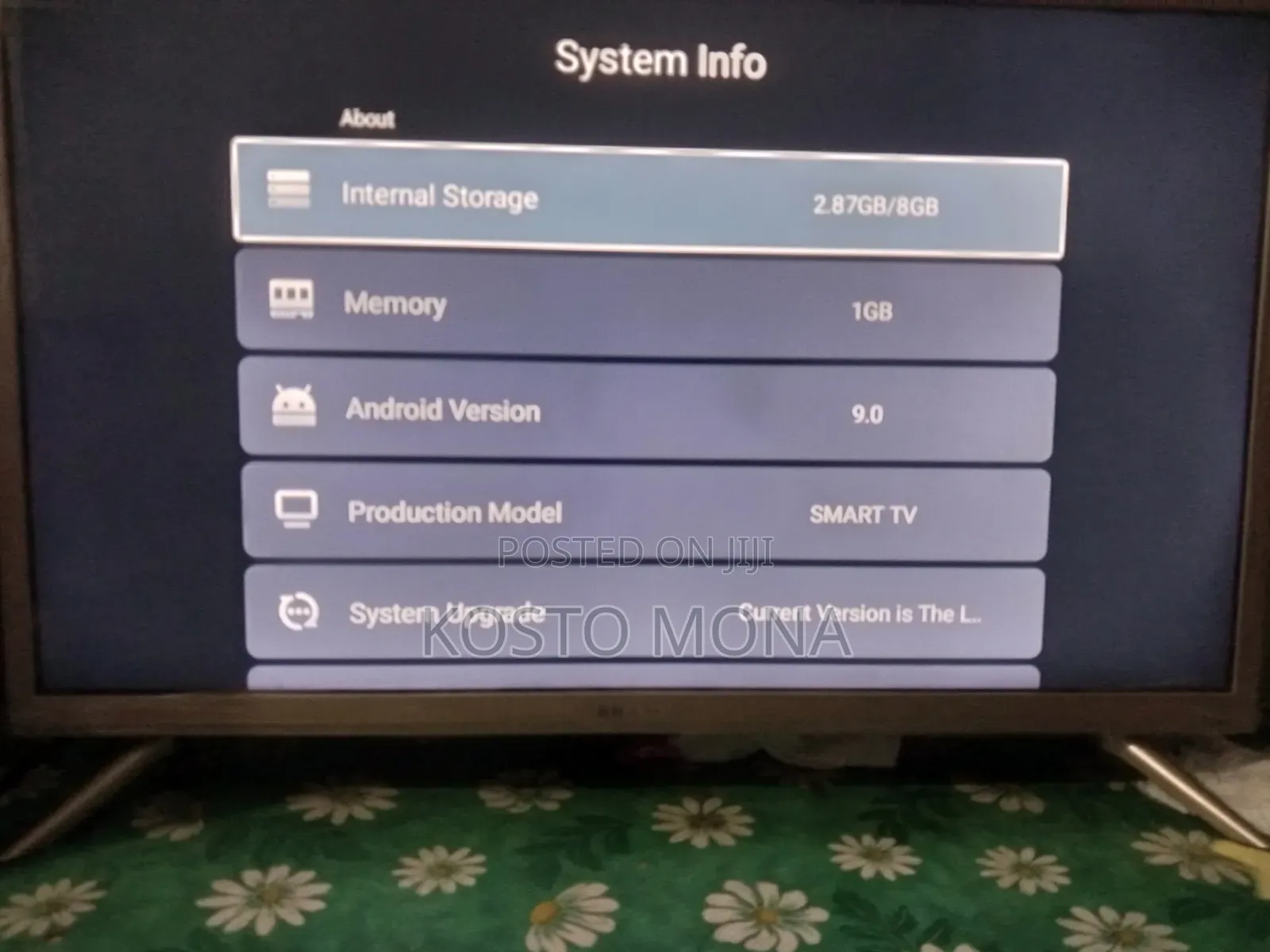 Rangs 32" Smart Tv বিক্রি হবে