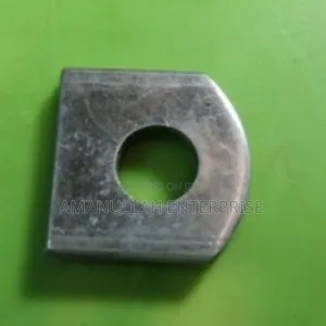 Photo - Square Washer, Made of Steel With a Curved Rounded Edge.