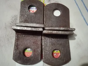 Square Washer, Made of Steel With a Curved Rounded Edge.