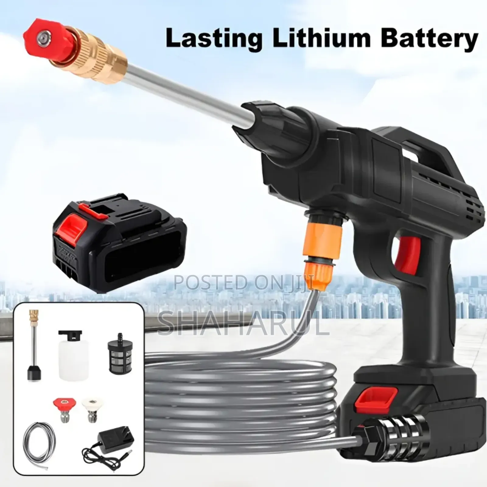 Recharge Able Pump Car Washing Guns