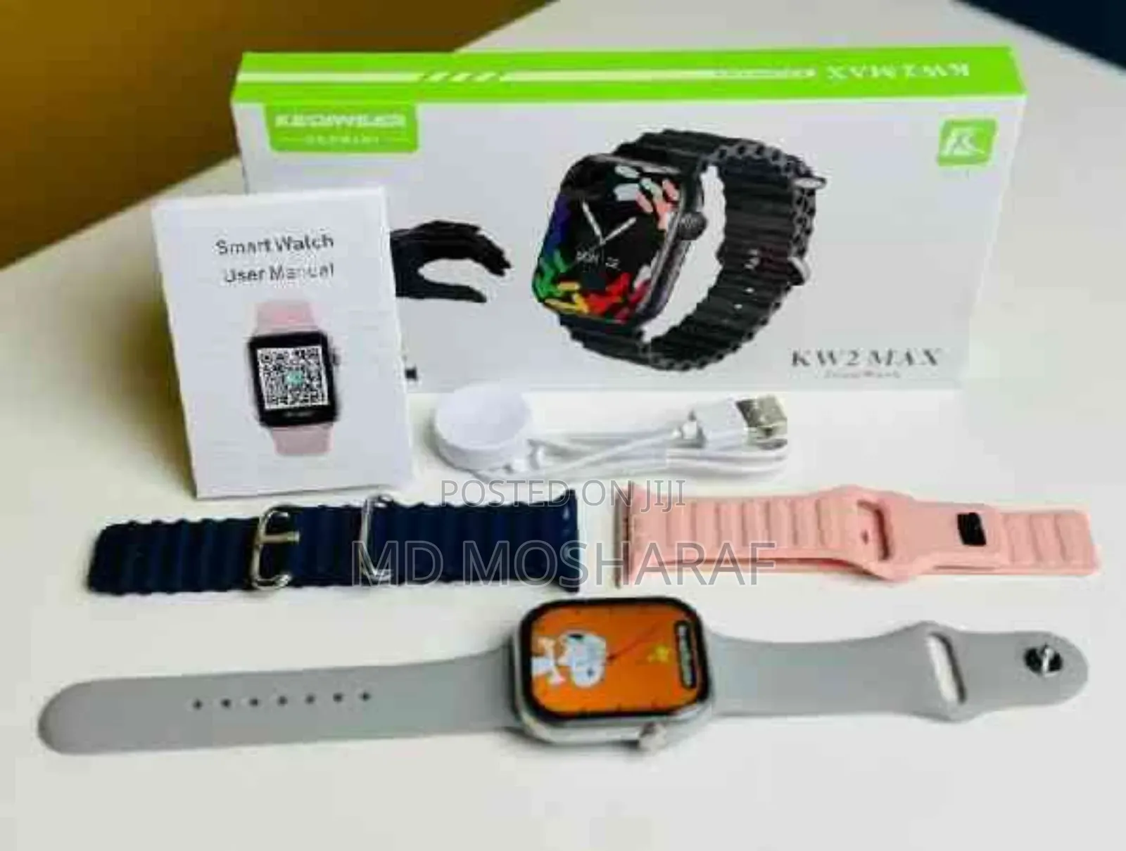 Model: Kw2 Max
Type:Smart Watch