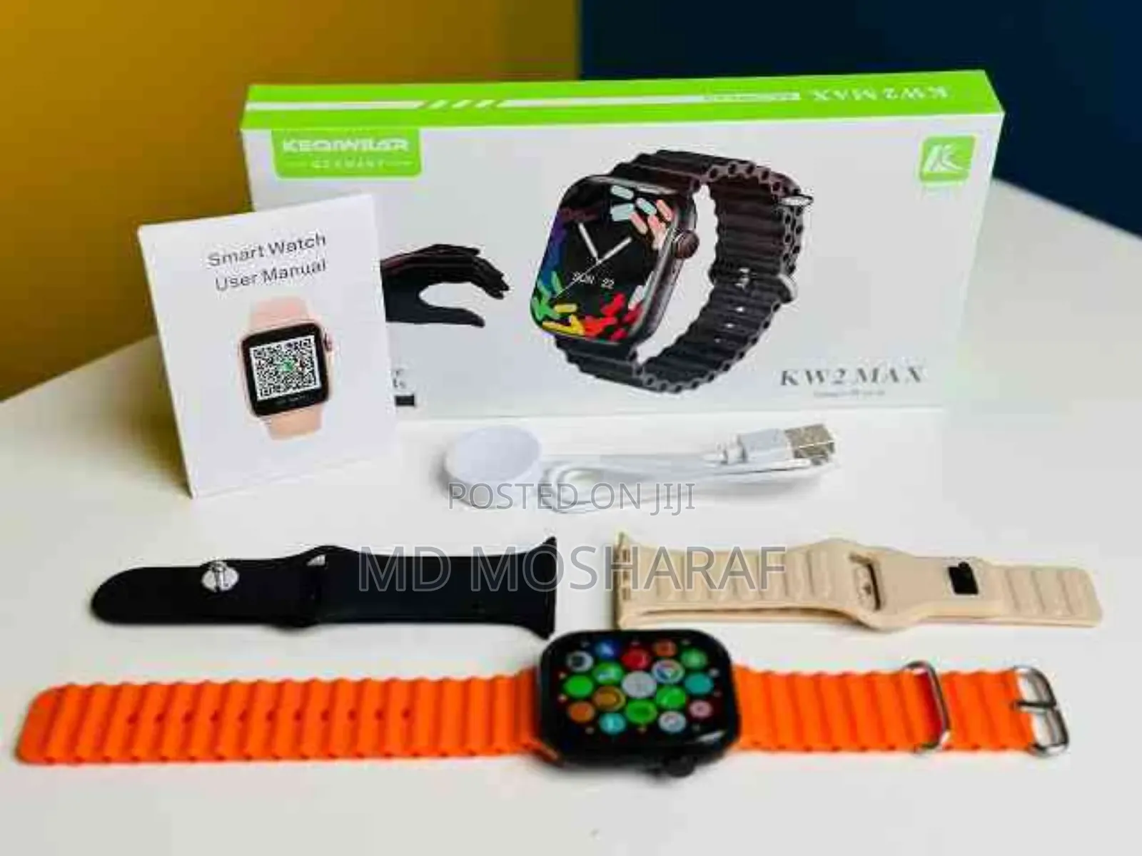 Model: Kw2 Max
Type:Smart Watch