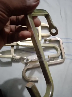 Heavy-Duty S-Hooks Used for Hanging Variety of Items.