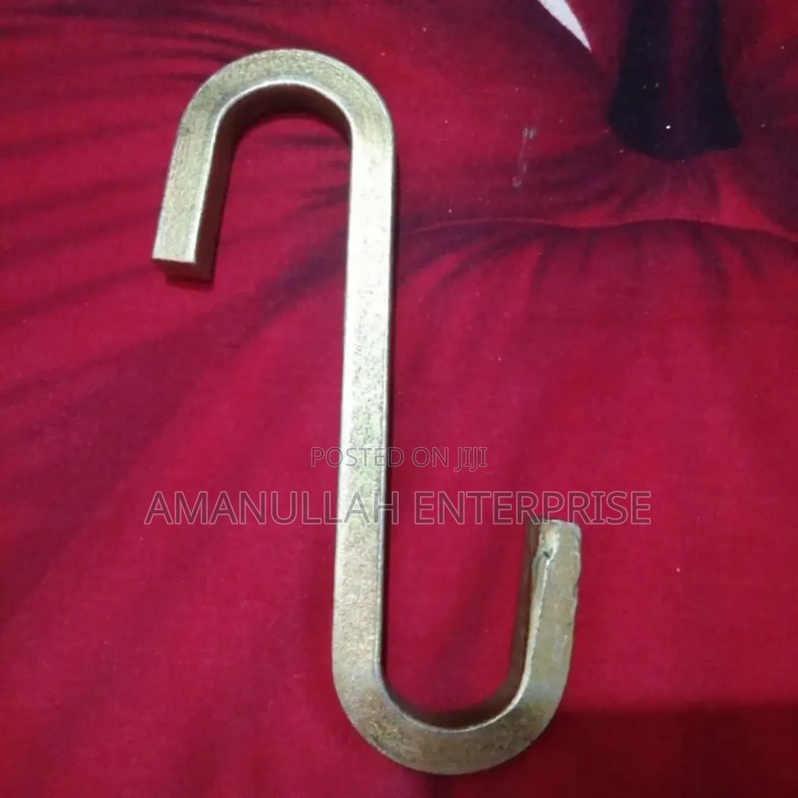 Heavy-Duty S-Hooks Used for Hanging Variety of Items.