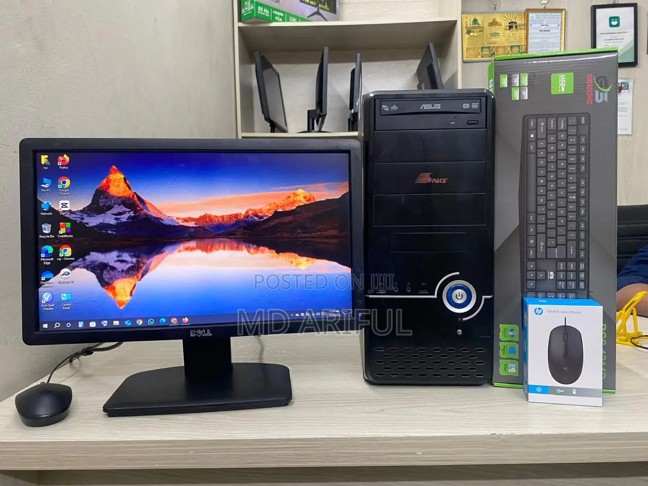 Desktop Computer 4GB Intel Core I3 HDD 500GB