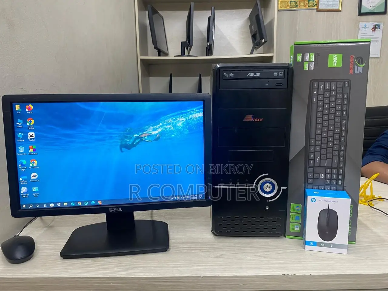 Desktop Computer 4GB Intel Core I3 HDD 500GB