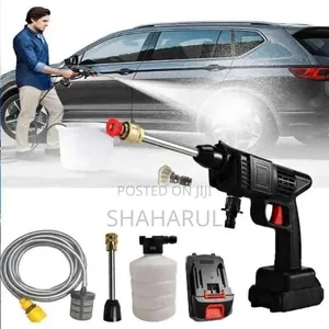 Photo - Car Wasing Guns Wireless Rechargeabl Water Pump