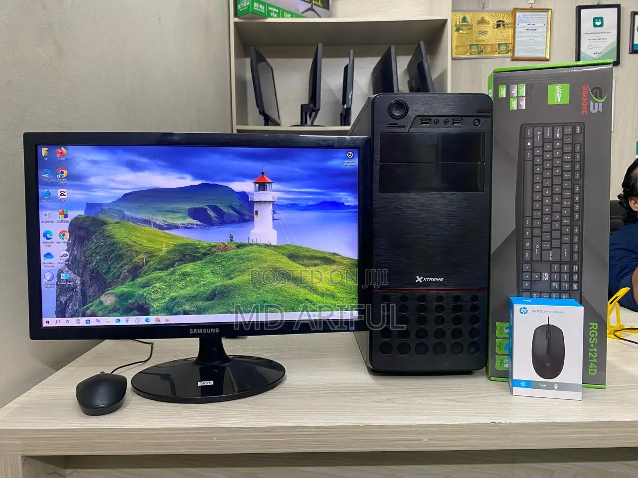 Desktop Computer 8GB Intel Core I5 SSD 128GB