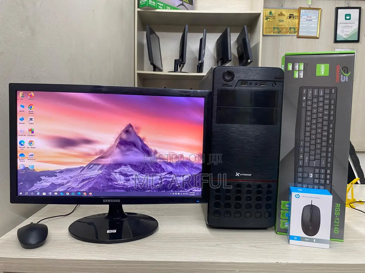 Desktop Computer 8GB Intel Core I5 SSD 128GB