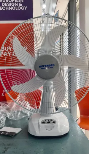 Photo - Defender 2916 Rechargeable Table Fan -16 Inch