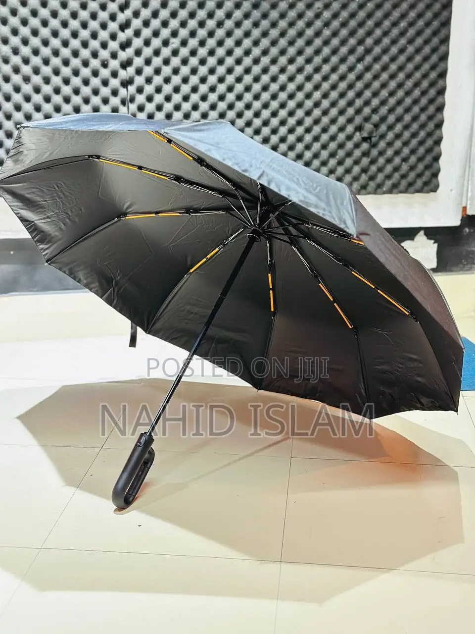 10-Ribs Automatic Folding Umbrella