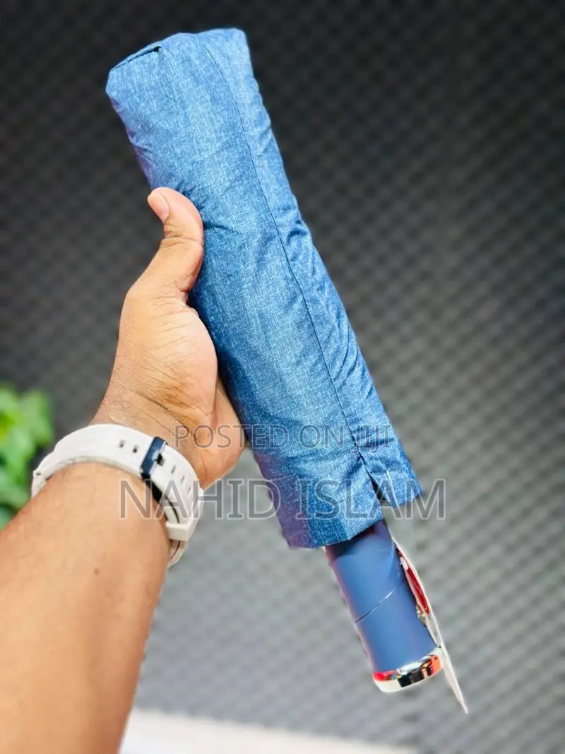 12-Ribs Automatic Umbrella With Flash Light