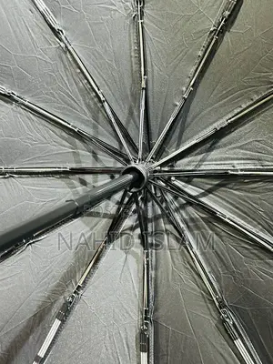 12-Ribs Automatic Umbrella With Flash Light