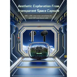 Photo - Awei TWS Wireless Earbuds Colorful Light Headphones