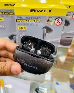 Awei T62 4 Mic Enc Earphones Bluetooth 5.3 Earbuds