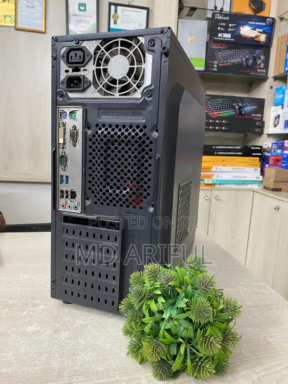 Pc Intel Core I5 ( 4th Gen)_ram 8gb_ssd 120gb_gigabyte-H*81