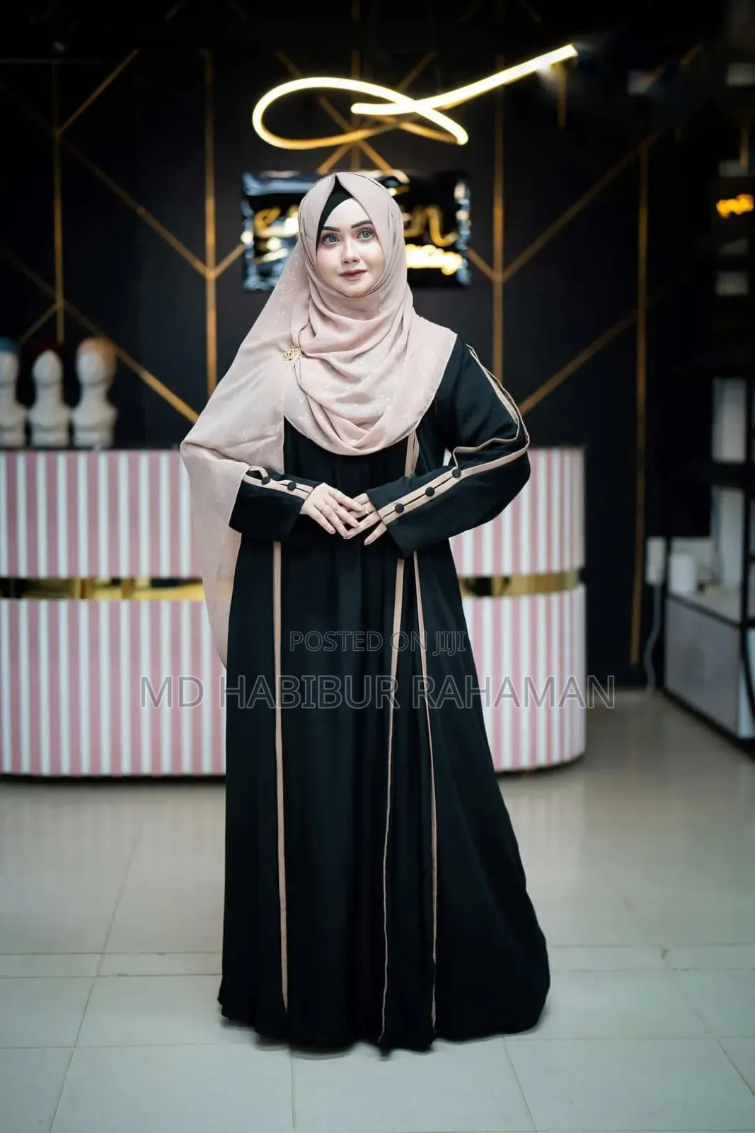 Tunisian Khimar + Borkha প্রিমিয়াম