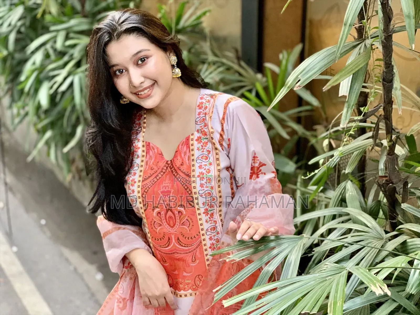 Ready Made Pure Dubai Silk Digital Print Three Piece