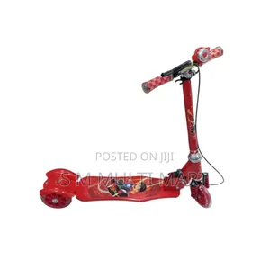 Photo - Foldable 3-Wheel Kick Scooter for Kids