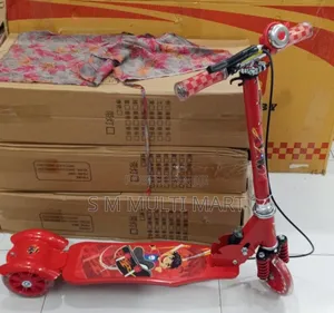Foldable 3-Wheel Kick Scooter for Kids