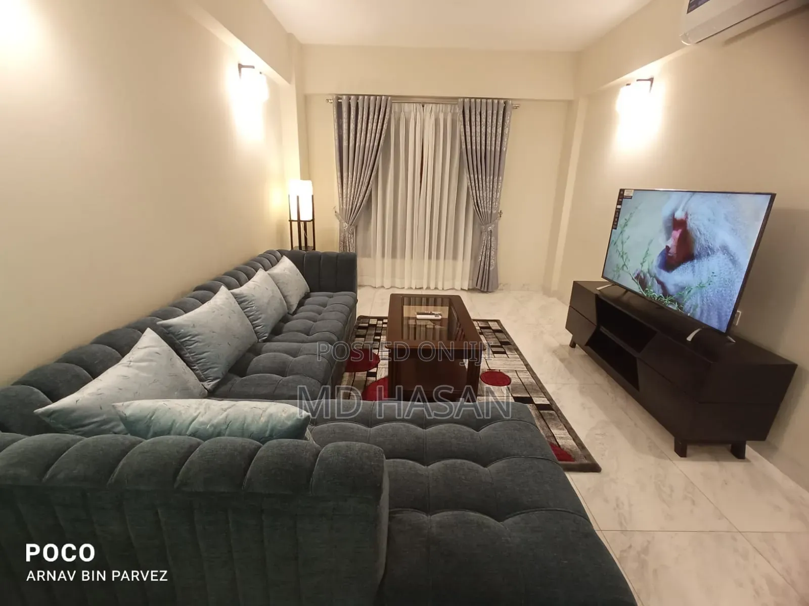 Furnished 3bdrm Apartment in Furnished Flat Rent for rent
