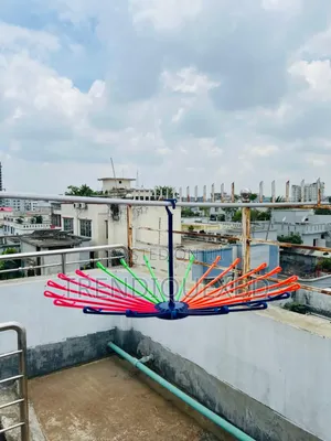 Photo - 360° Rotating Umbrella Style Clothes Hanger With 20 Clips