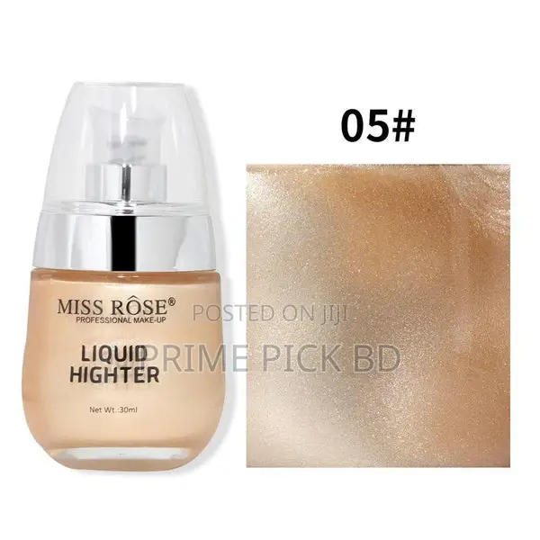 Miss Rose Liquid Highlighter – For Glowing Radiance