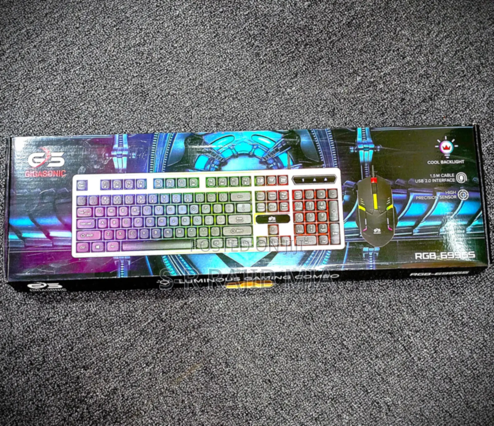 RGBB 699gs Wireless RGB Wireless Keyboard Mouse