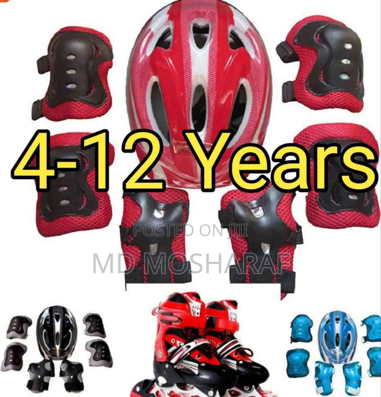 Skating Shoe With Set
4-12 Years