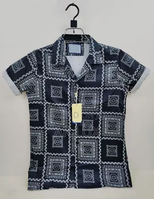 Photo -  Luxury Drooped Shoulder Spandex Shirt