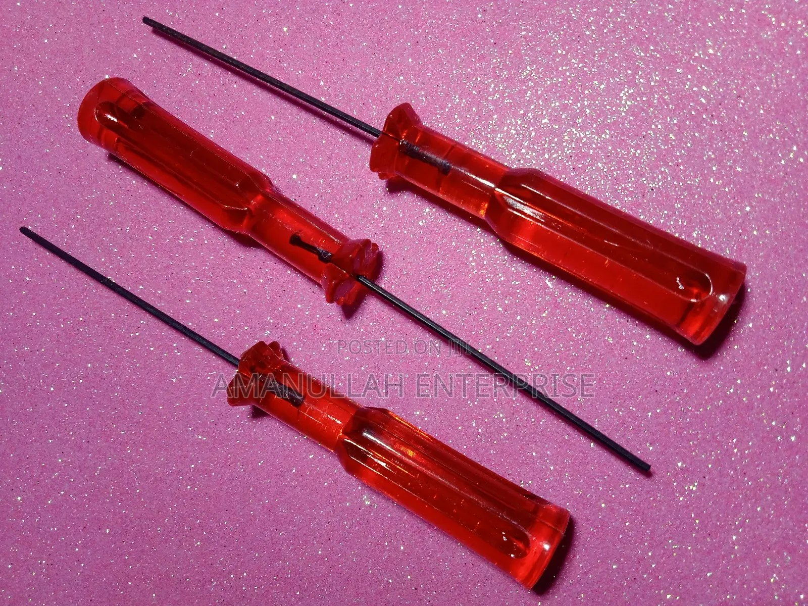 1.5mm Hexagonal Screwdrivers, Also Known as Allen Keys.