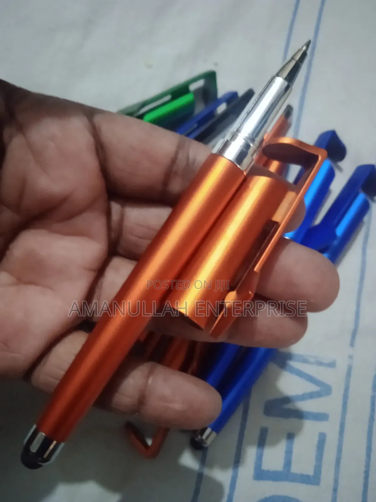 3 in 1 Touch Screen Stylus Pen With Mobile Stand/